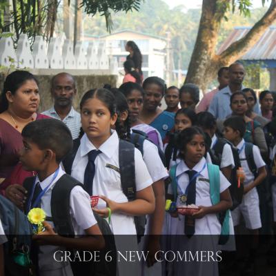 Grade 6 New Commers 2K24